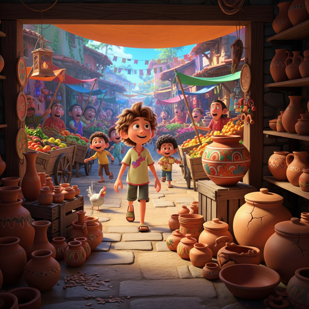 Secret to Success clay pot story market