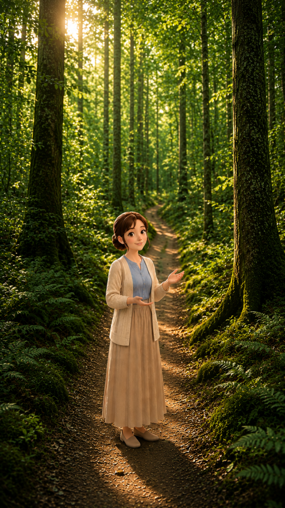 Peaceful Forest Path | Nature Prompt ✨