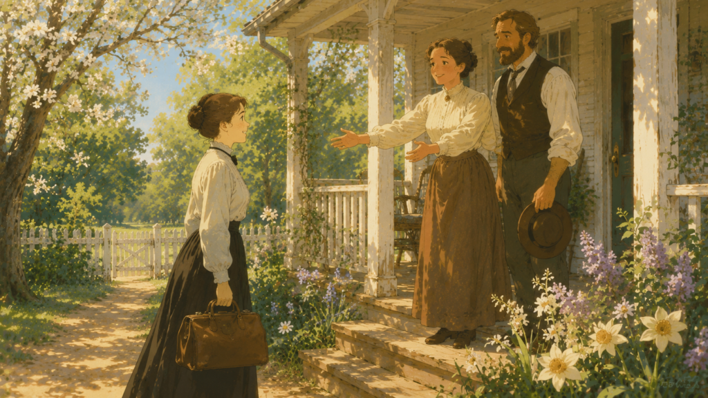 Anne Sullivan Arrives